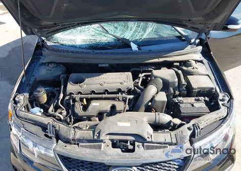 2010 Kia Forte Koup Ex from USA, damaged, VIN KNAFU6A20A5253922